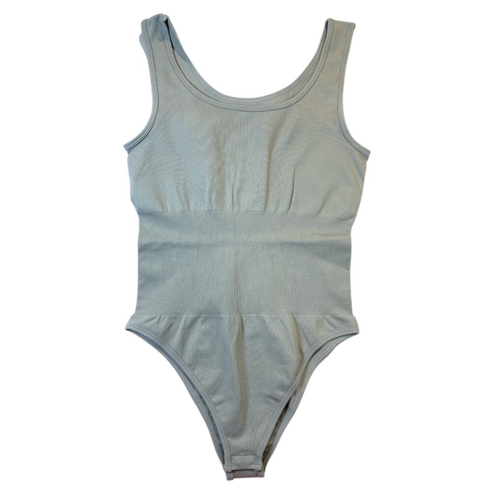 Shapewear Bodysuit Sleeveless Tank Top Gray Women’s size large NEW